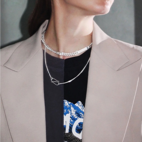 Saskia Diez Grand Identity Choker - Silver - Picture 5 of 11